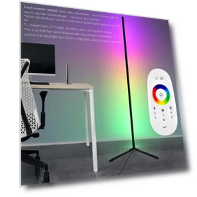 Умный угловой напольный светильник RGB — Напольные светильники, Crown Global