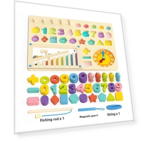 Умная деревянная головоломка — Обучающие игрушки, StrideStep