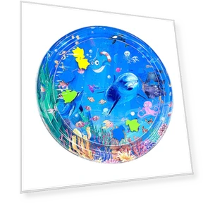 Водный сенсорный игровой коврик — Игрушки для ванной, HOME-Auto-001