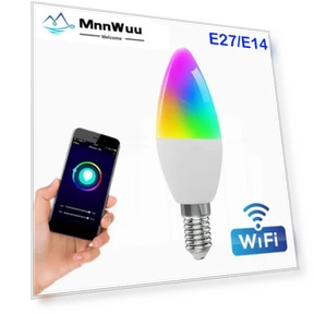 Светодиодная лампа с Wi-Fi и RGB подсветкой — Светодиодные, MnnWuu