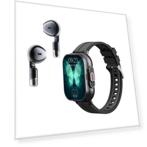 Bluetooth-гарнитура 2-в-1 с умными часами и наушниками — Браслеты и клипсы, Xiaomi