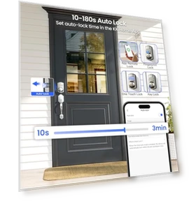 Встроенный WiFi смарт-замок с отпечатком пальца — Задвижки, Veise