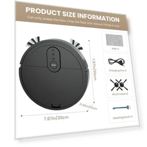 Робот-пылесос с автоматической станцией сбора пыли — Роботы-пылесосы, Generic