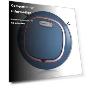 3-в-1 робот-пылесос и швабра с автоматическим избеганием препятствий — Роботы-пылесосы, Generic