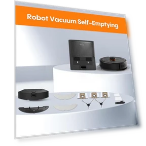 Робот-пылесос и швабра с самоочисткой — Роботы-пылесосы, eitton
