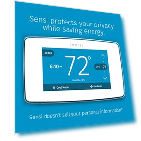 Сенсорный Wi-Fi термостат с цветным дисплеем — Программируемые термостаты, Emerson