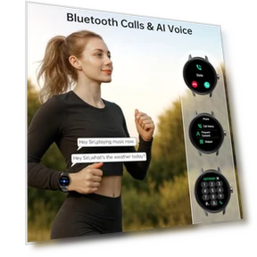 Умные часы с функцией звонков и фитнес-трекером — Умные часы, KIBFLE