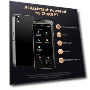 Голосовой диктофон с искусственным интеллектом — Цифровые диктофоны, HUREWA