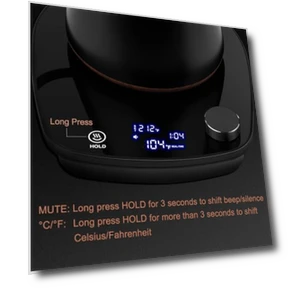 Электрический чайник с гибким носиком и интеллектуальным контролем температуры — Электрические чайники, YDDZZM