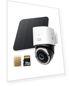 Солнечная камера безопасности с 4G LTE — Цилиндрические камеры, eufy Security