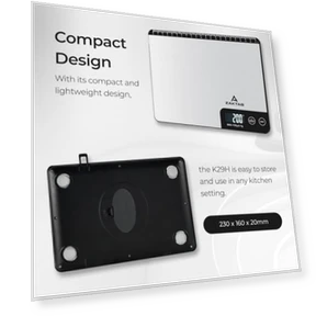 Умные кухонные весы с приложением — Цифровые весы, ZAKTAB