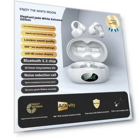 Наушники-клипсы Bluetooth 5.3 — Внутриканальные наушники, Pento Smart