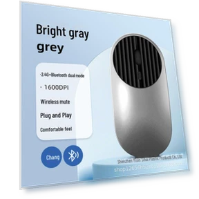 Беспроводная Bluetooth-мышь с функцией бесшумной работы и зарядкой Type-C — Коврики для мыши, Yixin