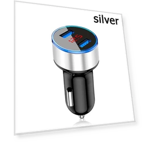 Автомобильное зарядное устройство с ЖК-дисплеем — Автомобильные зарядные устройства, ESSAGER