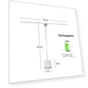 Светодиодная двуглавая настольная лампа для чтения — Настольные лампы, Elegant Living House