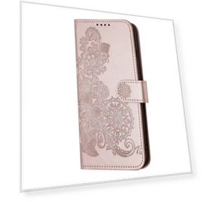 Флип-чехол кожаный тисненый с отделениями для карт — Чехлы-книжки, huhong718