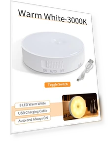 Светодиодный ночник с датчиком движения — Ночники, Build My Home