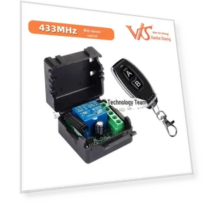 Одноканальный маломощный беспроводной пульт дистанционного управления 433 МГц — Пульты и аксессуары, AI Supermarket