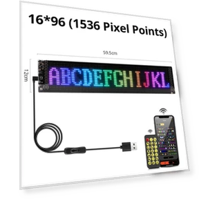 Матричный пиксельный дисплей с прокруткой — Коммерческие телевизоры и дисплеи, Lcamaw Lighting Light