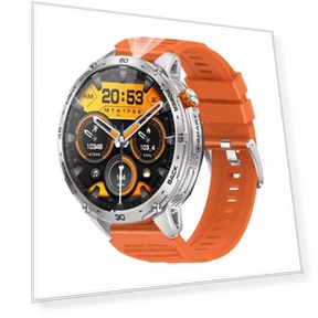 Смарт-часы с Amoled экраном и светодиодным фонариком — Умные часы, ESTG