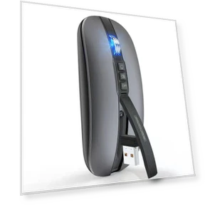 Двухрежимная бесшумная ультратонкая беспроводная мышь Bluetooth — Компьютерные мыши, VantaGoods