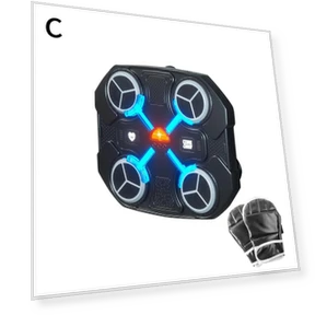 Настенный умный музыкальный тренажер для бокса — Оборудование для боксерских залов, Binchi Keji Travel