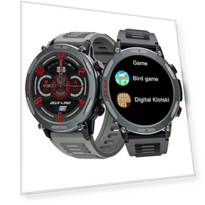 Умные часы с AMOLED дисплеем — Умные часы, LOKMAT