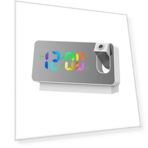 Вращающийся проектор-будильник — Будильники и часы, Daily necessities-V