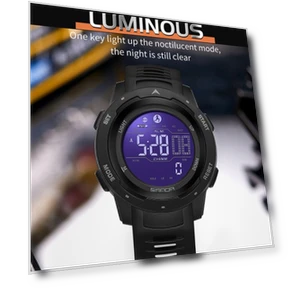 Умные часы для спорта с шагомером и будильником — Умные часы, SANDA