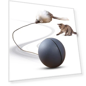 Автоматический интерактивный вращающийся мяч — Игрушки для питомцев, Durable