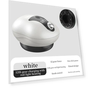 Вакуумное массажное устройство с подогревом — Профессиональное массажное оборудование, Le er kang