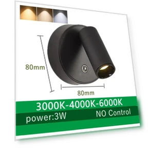 Магнитная база USB перезаряжаемый светодиодный беспроводной настенный светильник с сенсорным выключателем — Книжные лампы, Darling Child Boutique