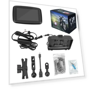 Мотоциклетный беспроводной дисплей с CarPlay и Android Auto — Навигаторы для транспорта, Auto Launcher