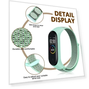 Нейлоновая петля для умных часов — Ремешки для фитнес-браслетов, Xiaomi