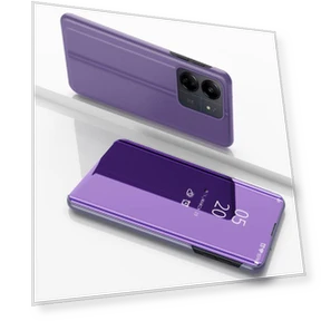 Умный зеркальный противоударный чехол для телефона с магнитным флип-дизайном — Чехлы-книжки, MQ