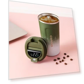 Умный термос из двухслойной нержавеющей стали с градиентом — Термосы, StrideBox