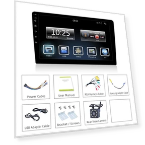 Автомобильная стереосистема с сенсорным экраном — Автомагнитолы, HOME-Auto-001