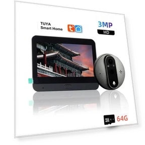 Глазок дверной звонок камера — Домашние системы безопасности, wmlike mz