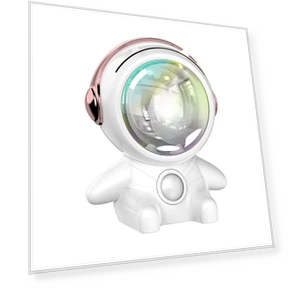 Проекционный светильник с RGB подсветкой — Оригинальные светильники, Dangerous