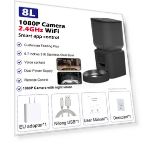 Автоматическая кормушка для кошек с камерой — Автоматические кормушки, Grocery9