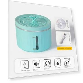 Автоматическая циркуляция дозатора воды для домашних животных — Фонтаны, Beloved Sky