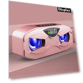 Bluetooth Speaker с LED подсветкой и сабвуфером — Портативные колонки и док-станции, Zhizih