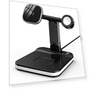 Быстрое беспроводное зарядное устройство 3-в-1, 15 Вт — Зарядные устройства, ESSAGER