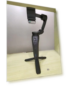 Складной 3-осевой стабилизатор с отслеживанием лица на основе ИИ — Стабилизаторы для камер, GadgetGrip