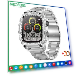 Уличные военные смарт-часы — Умные часы, SACOSDING