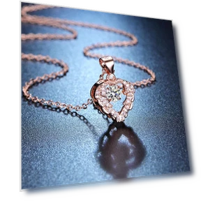 Умный кулон в форме сердца океана — Умные украшения, Lucky Star Jewelry