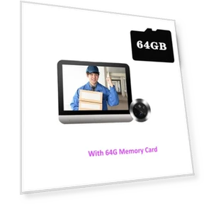 Умная дверная камера HD — Домашние системы безопасности, Jakemy