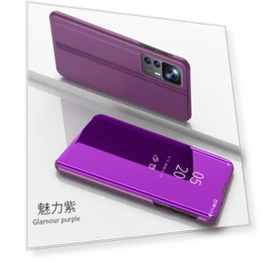 Умный зеркальный кожаный флип-чехол с магнитной подставкой — Аксессуары для телефонов, case-A1