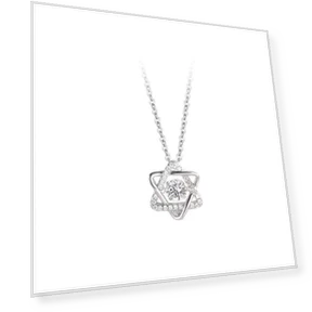 Умное ожерелье с шестиконечной звездой — Умные украшения, Lucky Star Jewelry