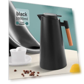 Умный термос с кнопкой и стеклянной колбой — Термосы, the BAY